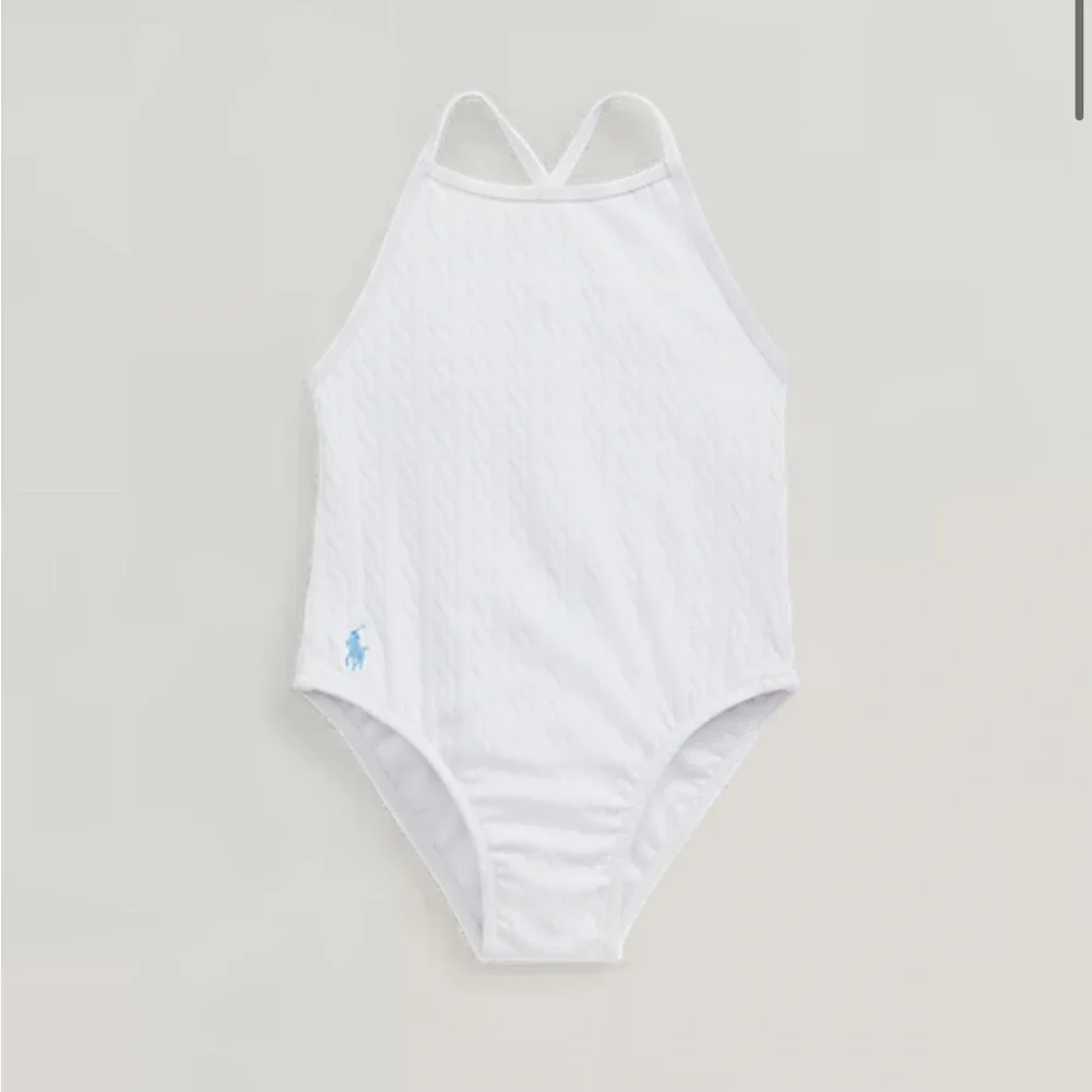 NWT baby girl polo Ralph Lauren one piece swimsuits pack of 2! Sz 3-6m, 9-12m